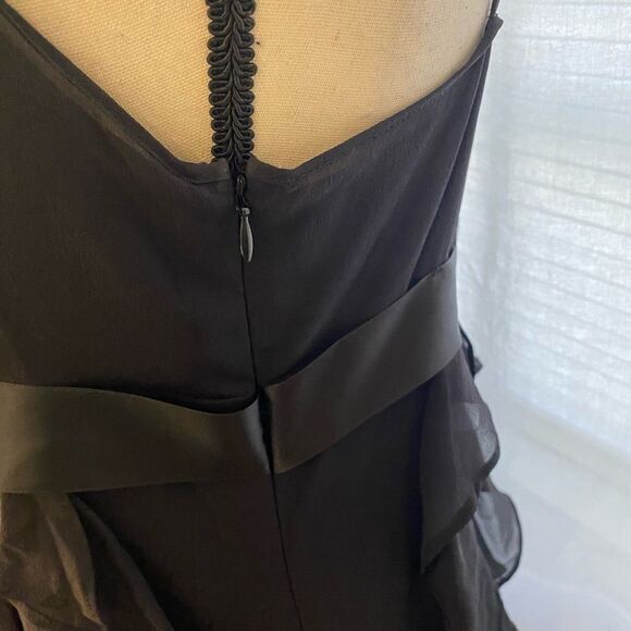 BCBG MaxAzria 100% silk dress, size 10 - Picture 7 of 9